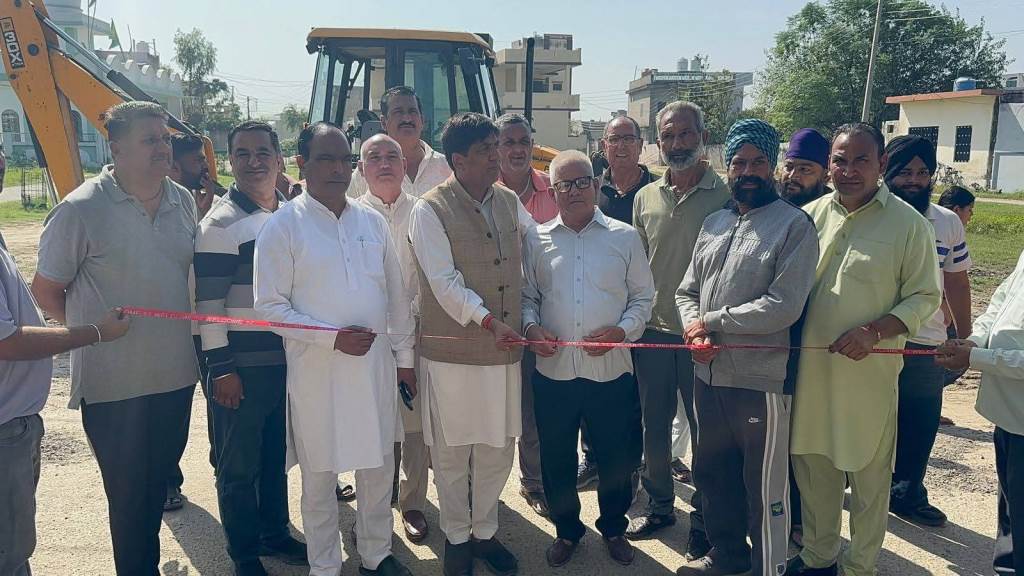 Reconstruction of the road will bring great relief to the residents of Suraj Nagar  MLA Brahm Shankar Jimpa